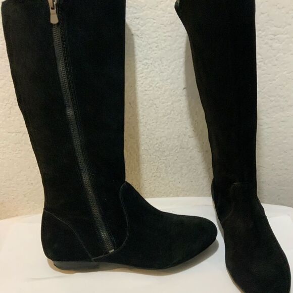 Gianni Bini black suede boots size 10 - Picture 3 of 12